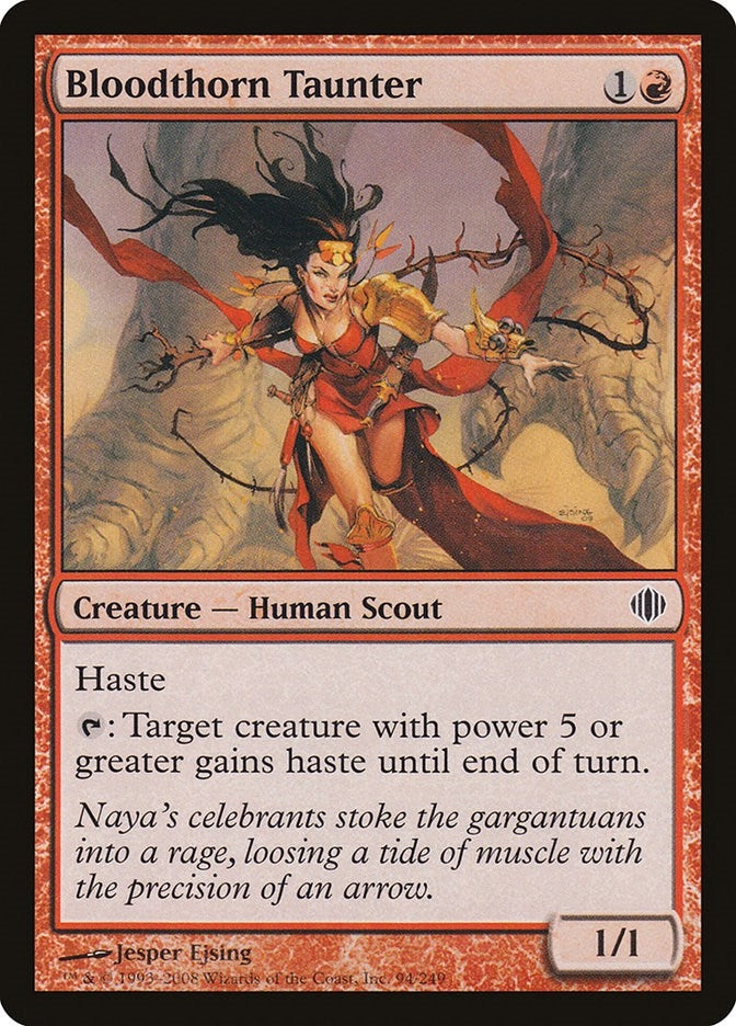 Image for Bloodthorn Taunter (Shards of Alara) (94) - Magic: The Gathering