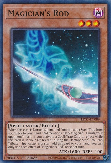 Image for Magician's Rod (Legendary Duelists: Season 3) (LDS3-EN086) - YuGiOh