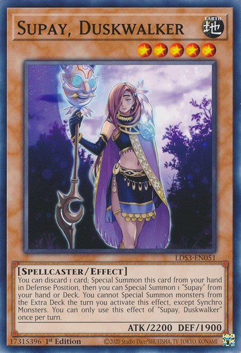 Image for Supay, Duskwalker (Legendary Duelists: Season 3) (LDS3-EN051) - YuGiOh