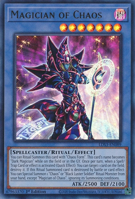 Image for Magician of Chaos (Legendary Duelists: Season 3) (LDS3-EN089) - YuGiOh