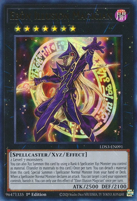 Image for Ebon Illusion Magician (Legendary Duelists: Season 3) (LDS3-EN091) - YuGiOh