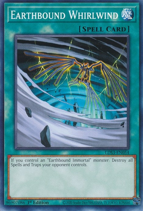 Image for Earthbound Whirlwind (Legendary Duelists: Season 3) (LDS3-EN054) - YuGiOh