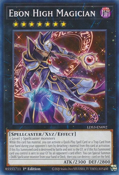 Image for Ebon High Magician (Legendary Duelists: Season 3) (LDS3-EN092) - YuGiOh