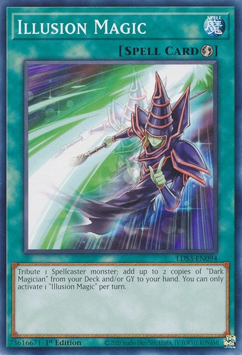 Image for Illusion Magic (Legendary Duelists: Season 3) (LDS3-EN094) - YuGiOh
