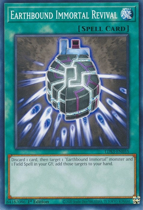 Image for Earthbound Immortal Revival (Legendary Duelists: Season 3) (LDS3-EN055) - YuGiOh