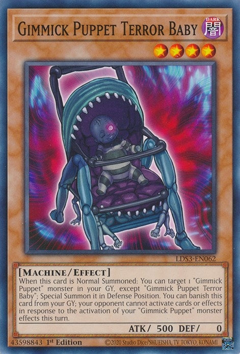 Image for Gimmick Puppet Terror Baby (Legendary Duelists: Season 3) (LDS3-EN062) - YuGiOh