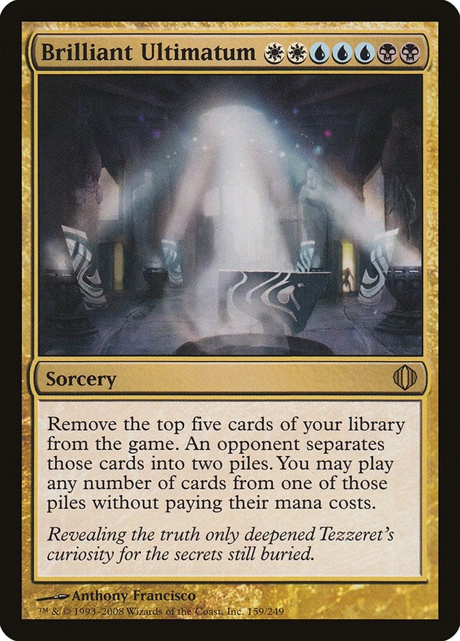 Image for Brilliant Ultimatum (Shards of Alara) (159) - Magic: The Gathering