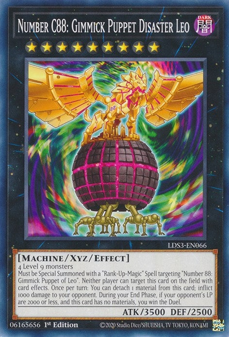 Image for Number C88: Gimmick Puppet Disaster Leo (Legendary Duelists: Season 3) (LDS3-EN066) - YuGiOh