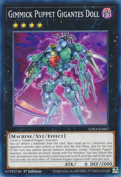 Image for Gimmick Puppet Gigantes Doll (Legendary Duelists: Season 3) (LDS3-EN067) - YuGiOh