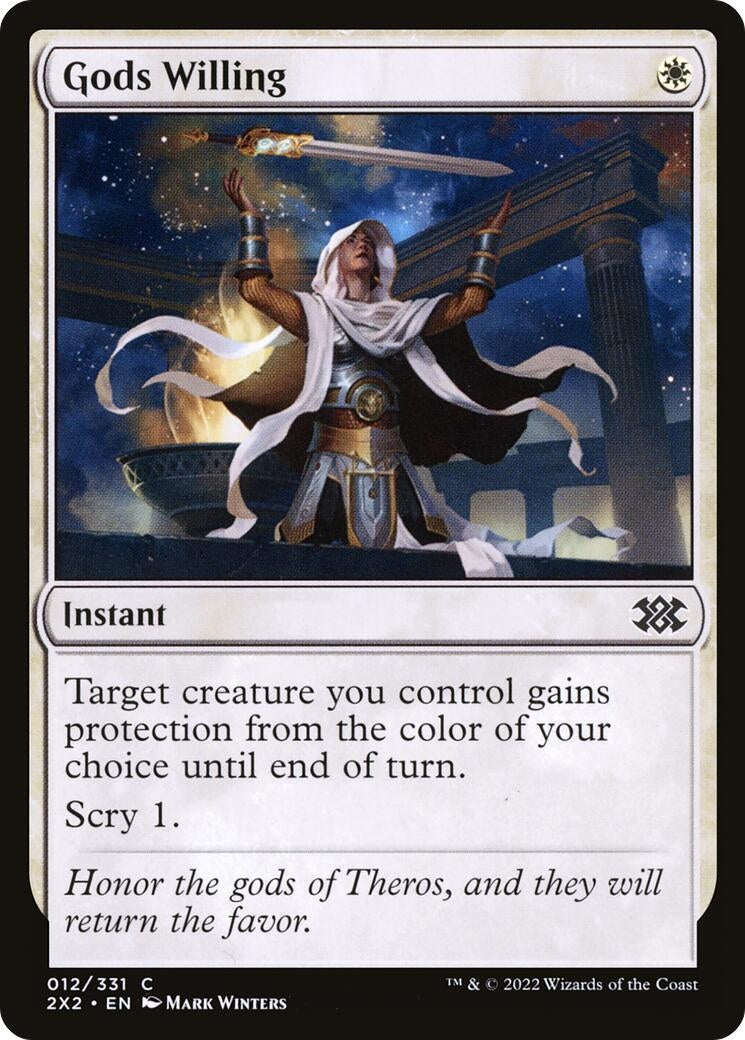 Image for Gods Willing (Double Masters 2022) (12) - Magic: The Gathering