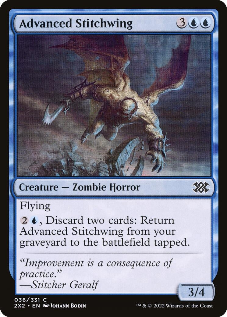 Image for Advanced Stitchwing (Double Masters 2022) (36) - Magic: The Gathering