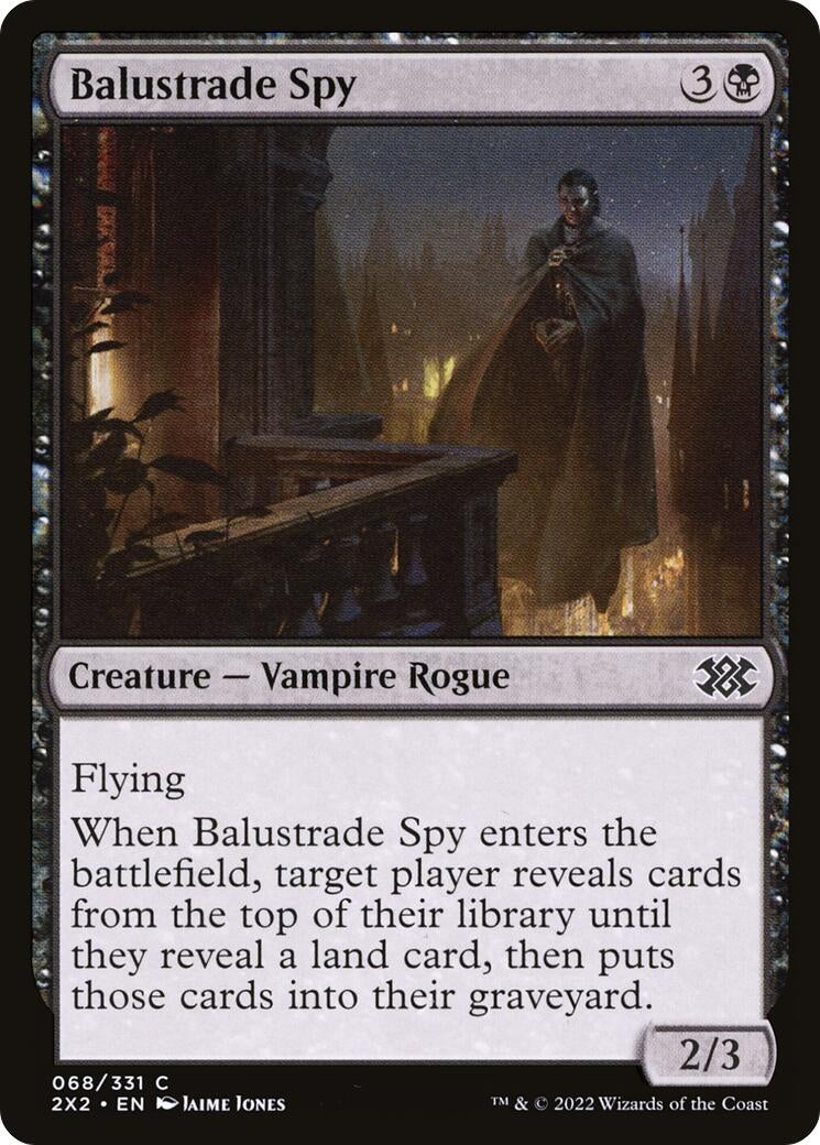 Image for Balustrade Spy (Double Masters 2022) (68) - Magic: The Gathering