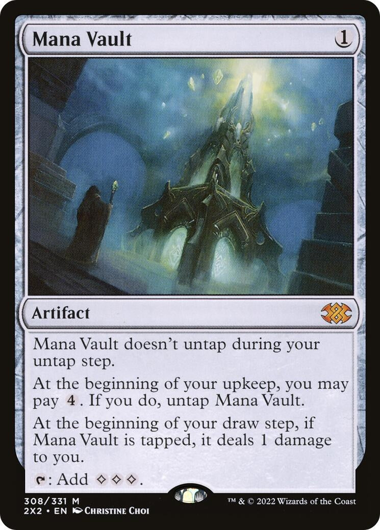 Image for Mana Vault (Double Masters 2022) (308) - Magic: The Gathering