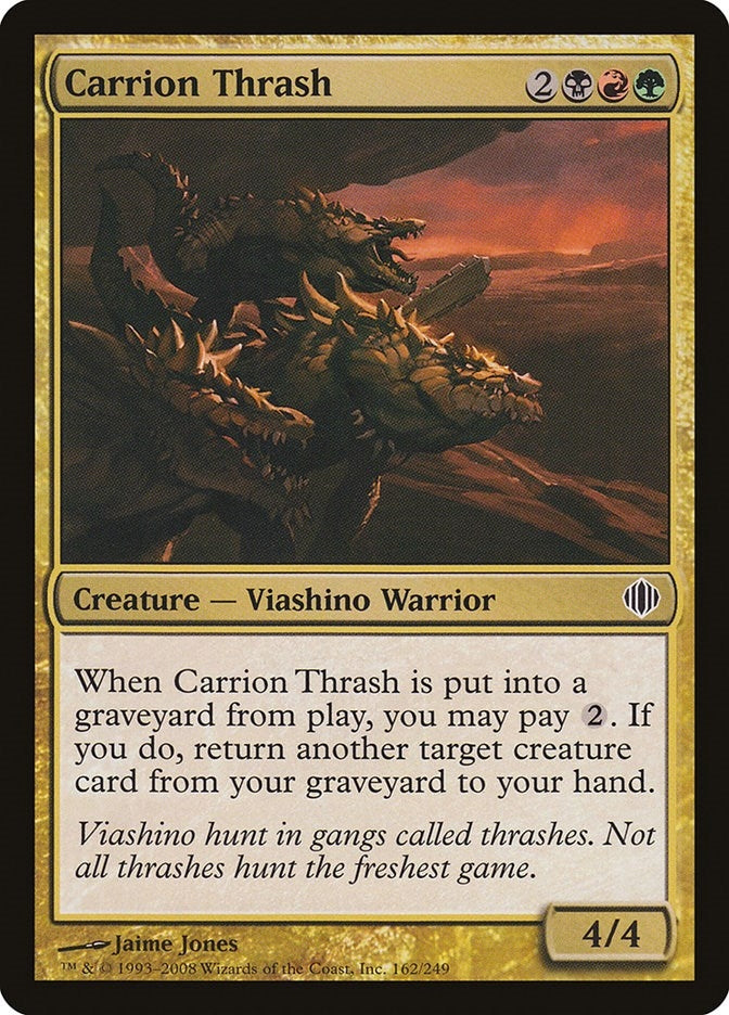 Image for Carrion Thrash (Shards of Alara) (162) - Magic: The Gathering