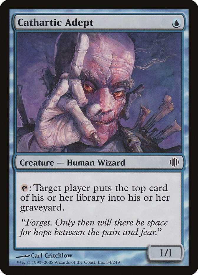 Image for Cathartic Adept (Shards of Alara) (34) - Magic: The Gathering