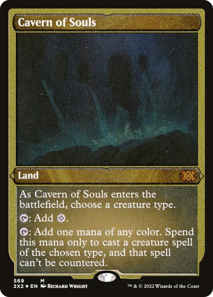 Image for Cavern of Souls (Foil Etched) (Double Masters 2022) (569) - Magic: The Gathering
