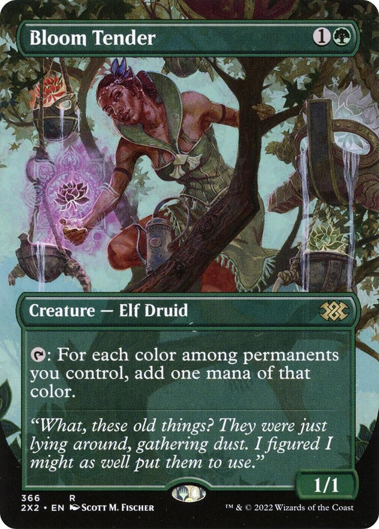 Image for Bloom Tender (Borderless) (Double Masters 2022) (366) - Magic: The Gathering