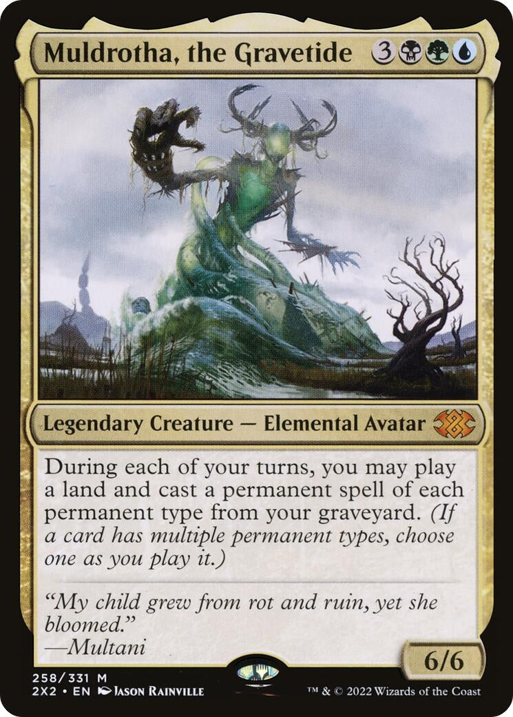 Image for Muldrotha, the Gravetide (Double Masters 2022) (258) - Magic: The Gathering