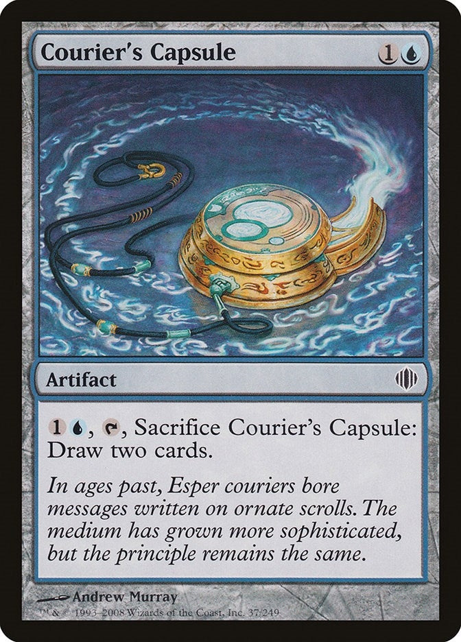 Image for Courier's Capsule (Shards of Alara) (37) - Magic: The Gathering