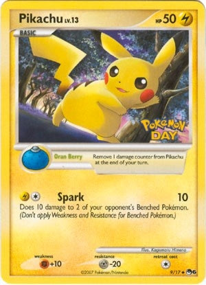 Image for Pikachu (Pokemon Day Stamped) (POP Series 6) (009/017) - Pokemon