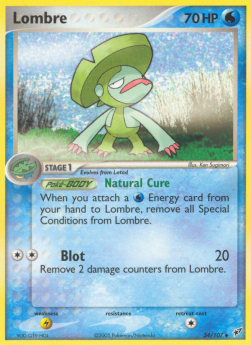 Lombre (Natural Cure) - EX Deoxys (Uncommon) [DX-34]