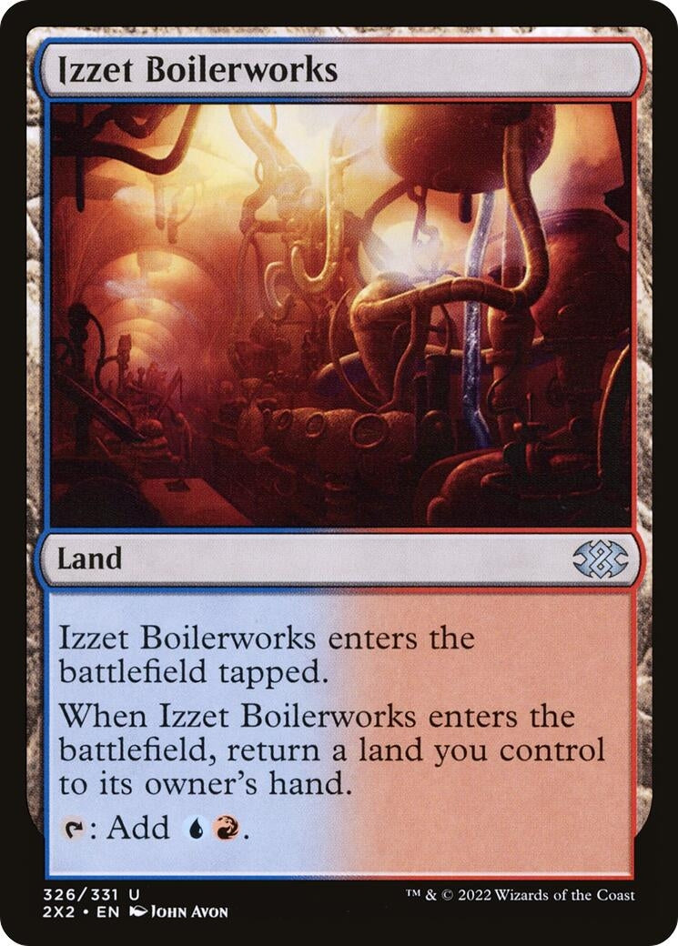 Image for Izzet Boilerworks (Double Masters 2022) (326) - Magic: The Gathering