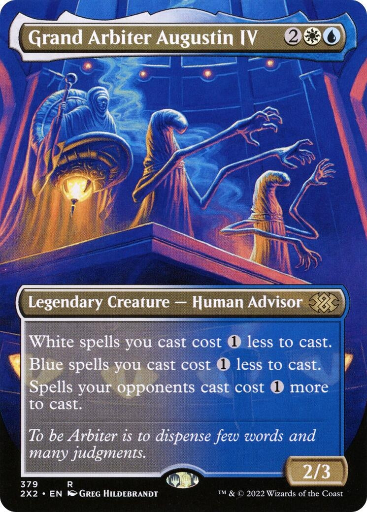 Image for Grand Arbiter Augustin IV (Borderless) (Double Masters 2022) (379) - Magic: The Gathering