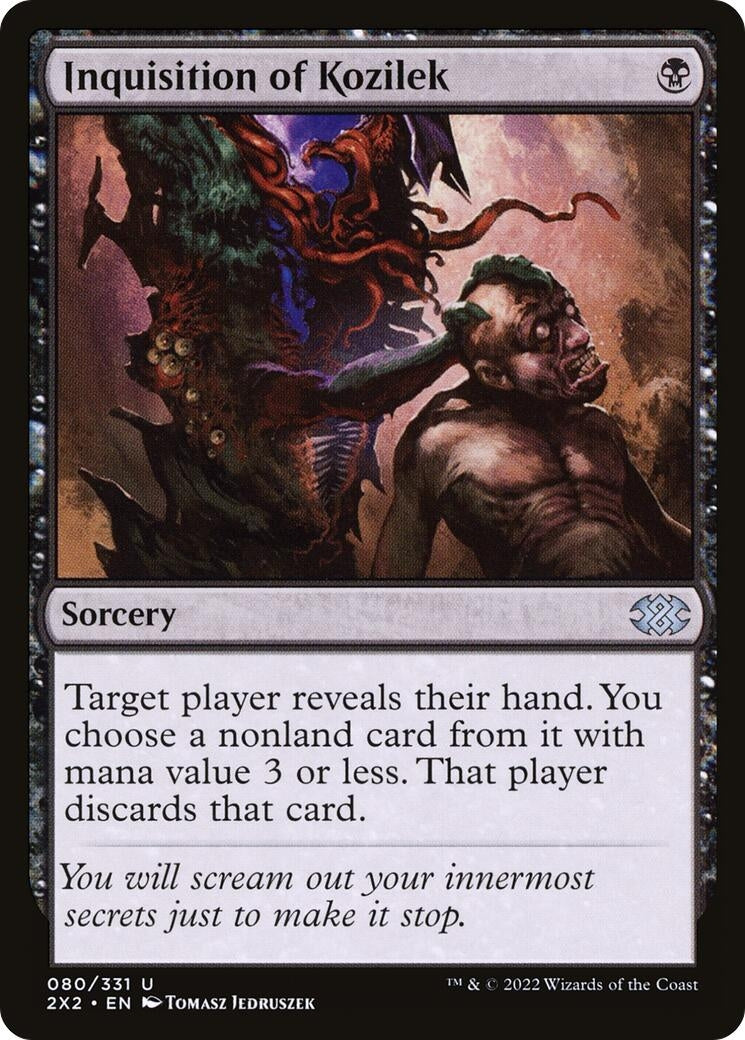 Image for Inquisition of Kozilek (Double Masters 2022) (80) - Magic: The Gathering