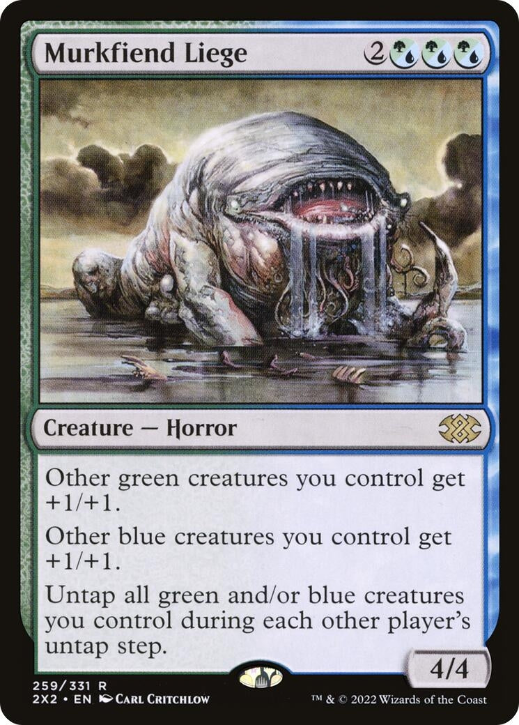 Image for Murkfiend Liege (Double Masters 2022) (259) - Magic: The Gathering