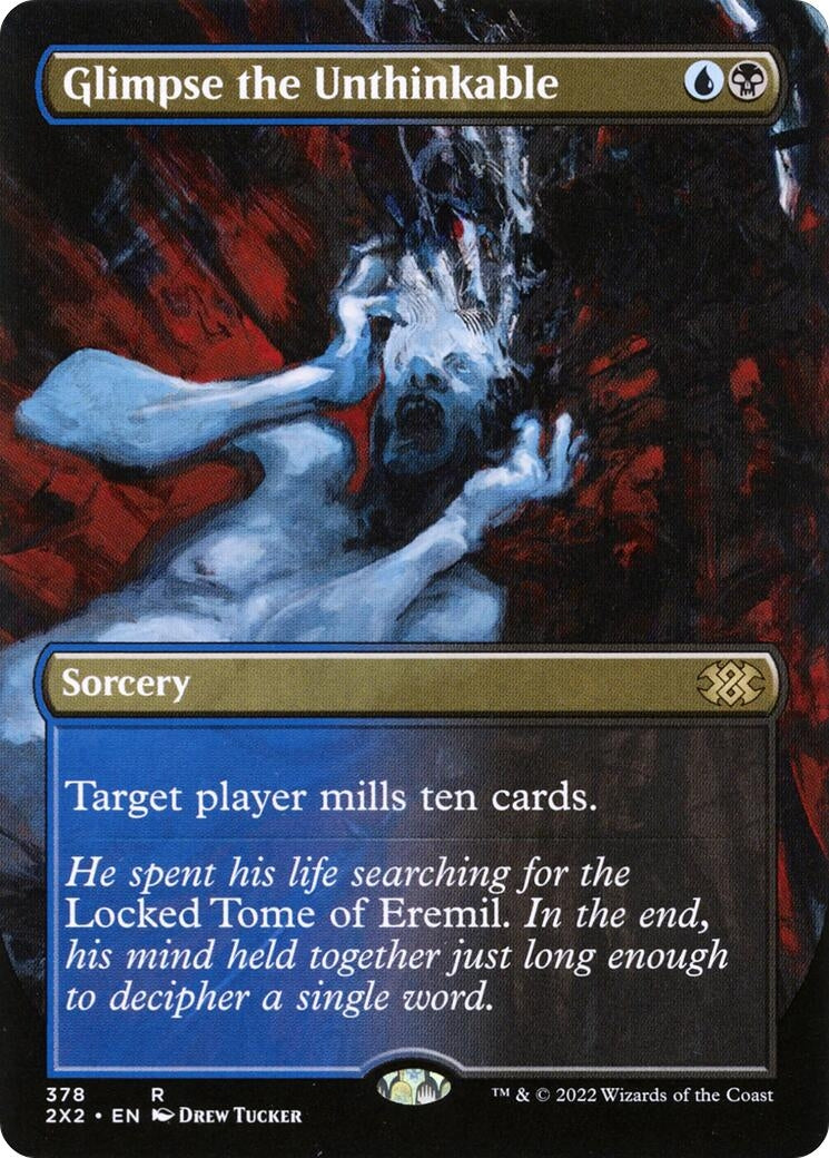 Image for Glimpse the Unthinkable (Borderless) (Double Masters 2022) (378) - Magic: The Gathering