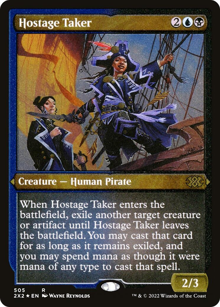 Image for Hostage Taker (Foil Etched) (Double Masters 2022) (505) - Magic: The Gathering