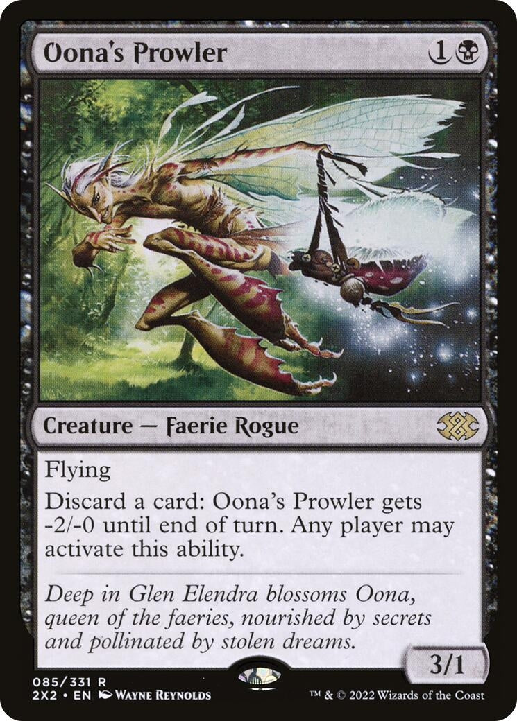 Image for Oona's Prowler (Double Masters 2022) (85) - Magic: The Gathering