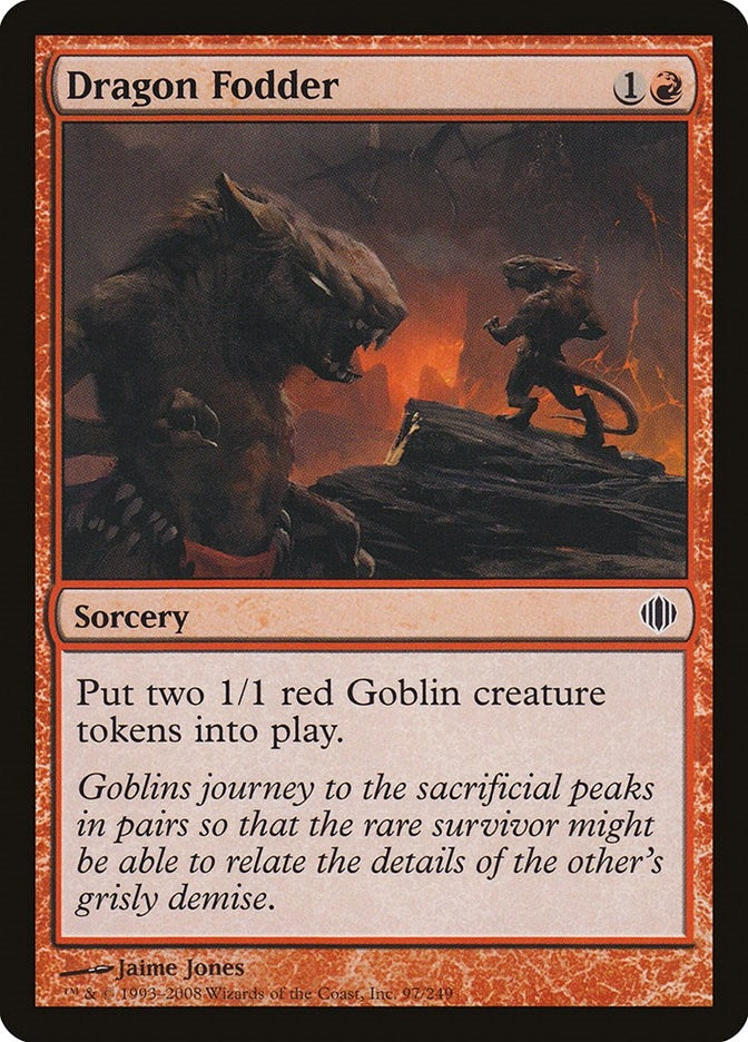 Image for Dragon Fodder (Shards of Alara) (97) - Magic: The Gathering