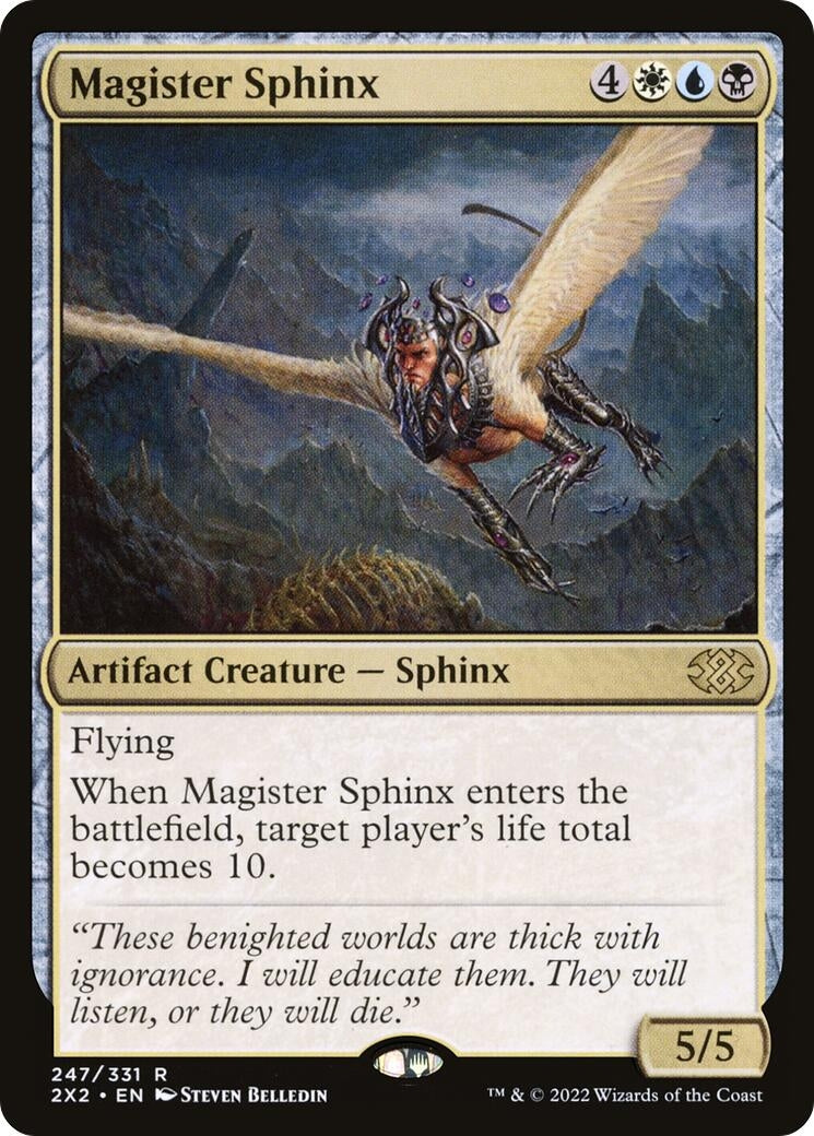 Image for Magister Sphinx (Double Masters 2022) (247) - Magic: The Gathering