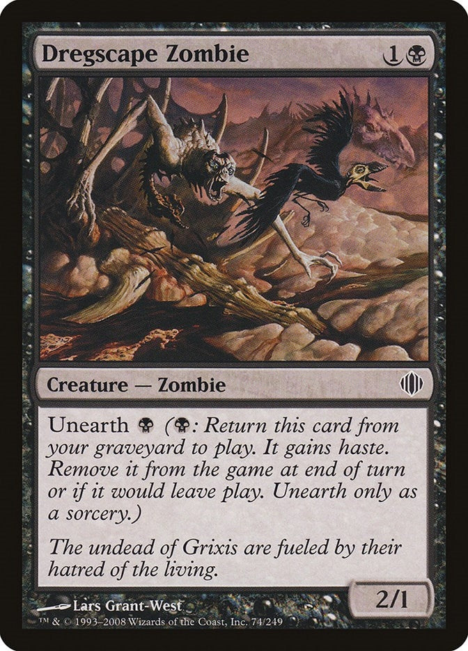 Image for Dregscape Zombie (Shards of Alara) (74) - Magic: The Gathering