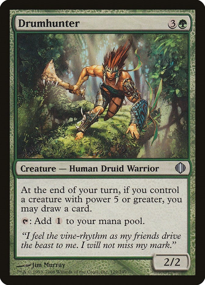 Image for Drumhunter (Shards of Alara) (129) - Magic: The Gathering