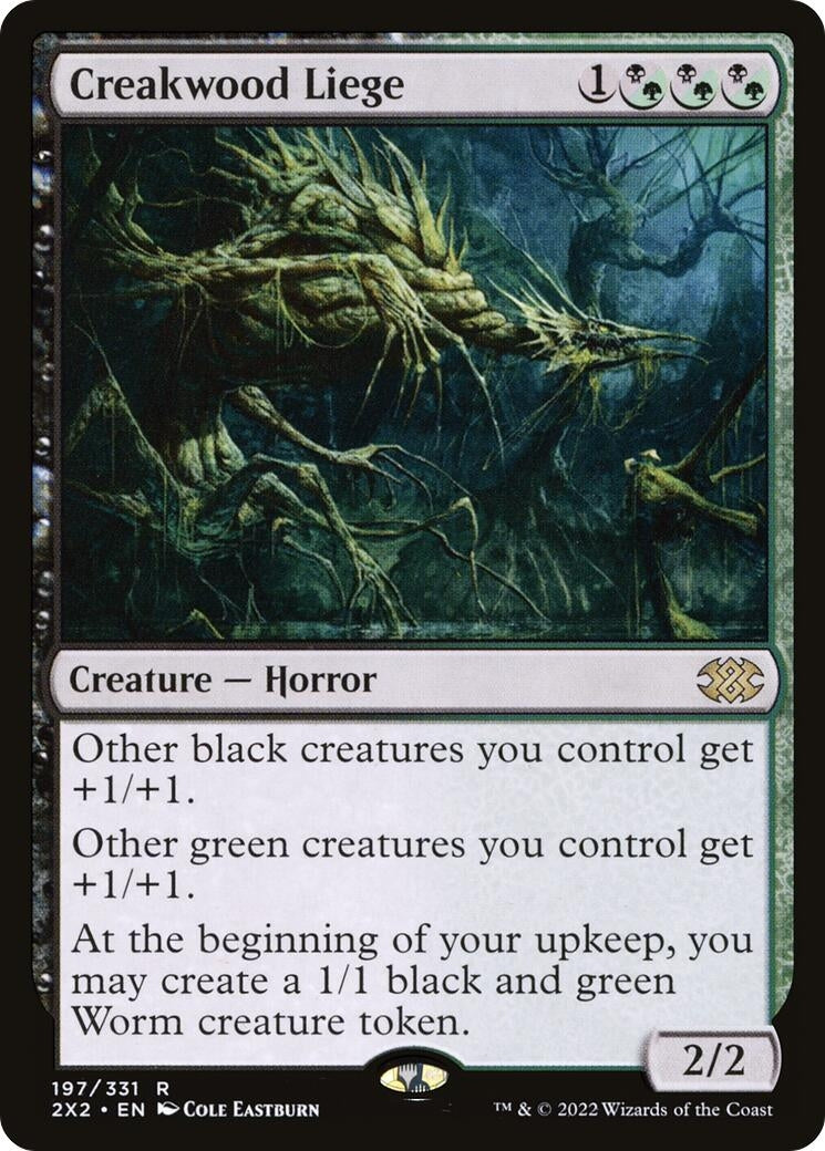 Image for Creakwood Liege (Double Masters 2022) (197) - Magic: The Gathering