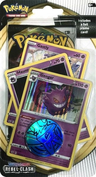 Image for Rebel Clash Premium Checklane Blister [Gengar] - Pokemon