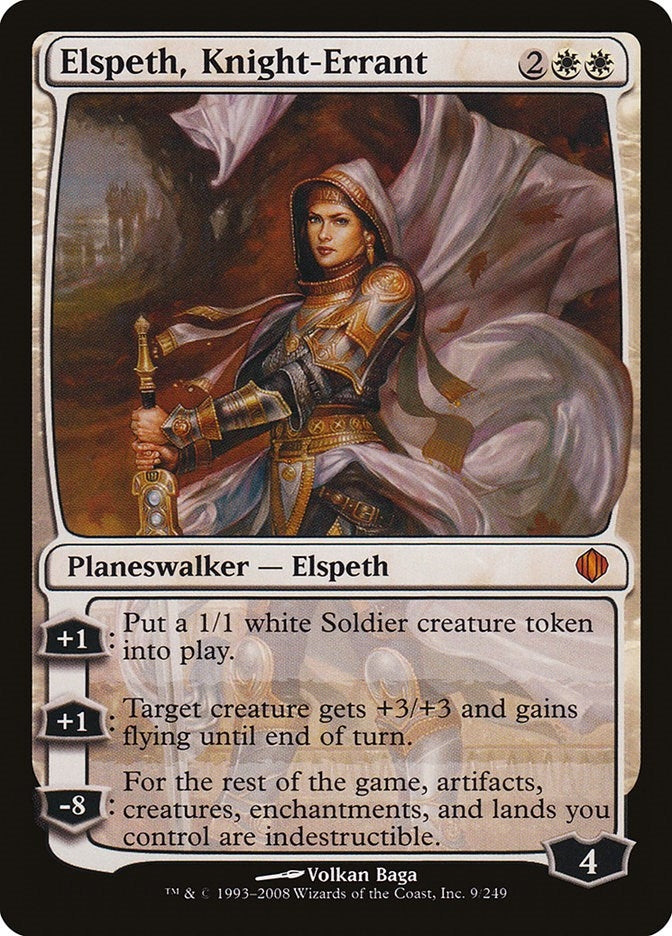 Image for Elspeth, Knight-Errant (Shards of Alara) (9) - Magic: The Gathering