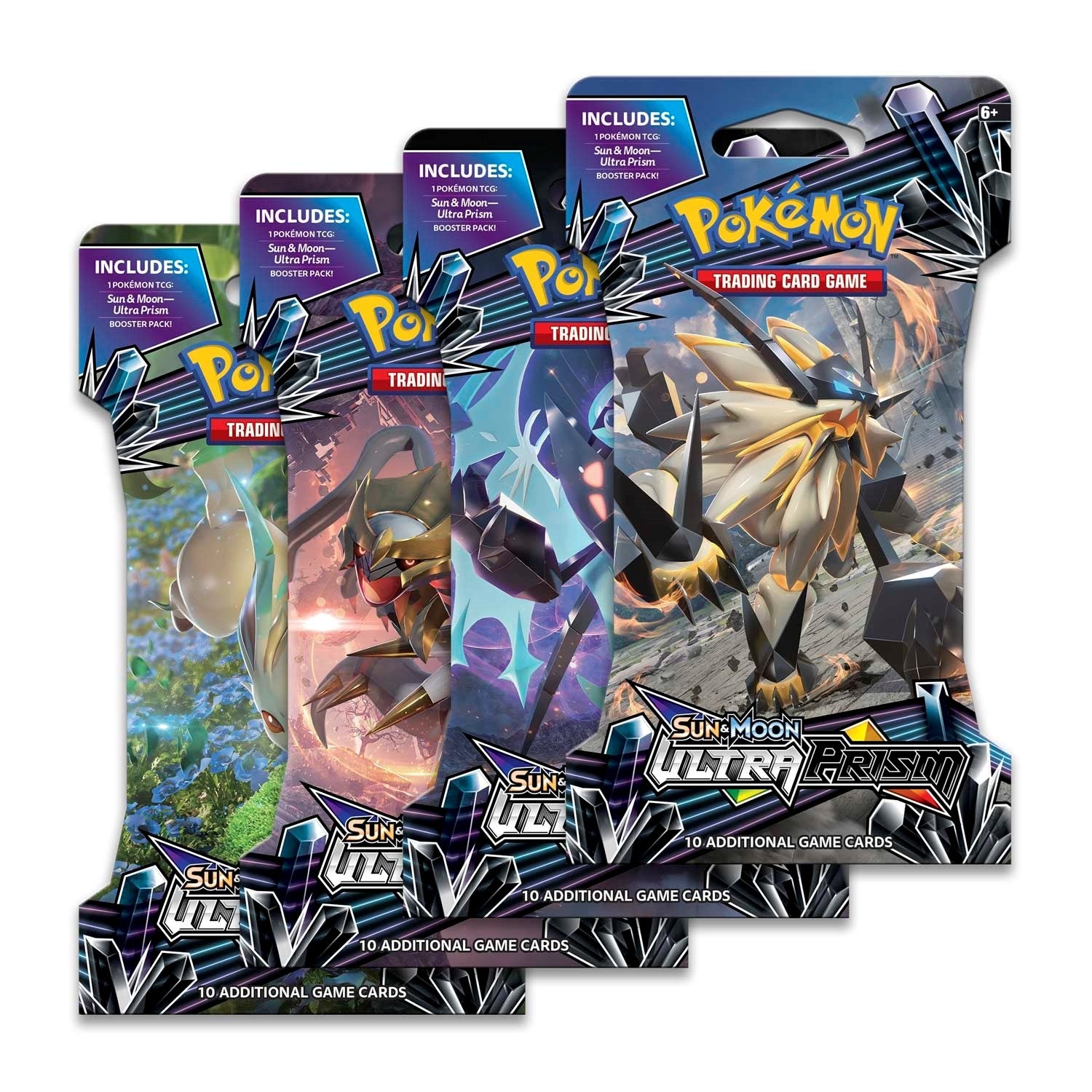 Image for Ultra Prism Sleeved Booster Pack Art Bundle [Set of 4] - Pokemon