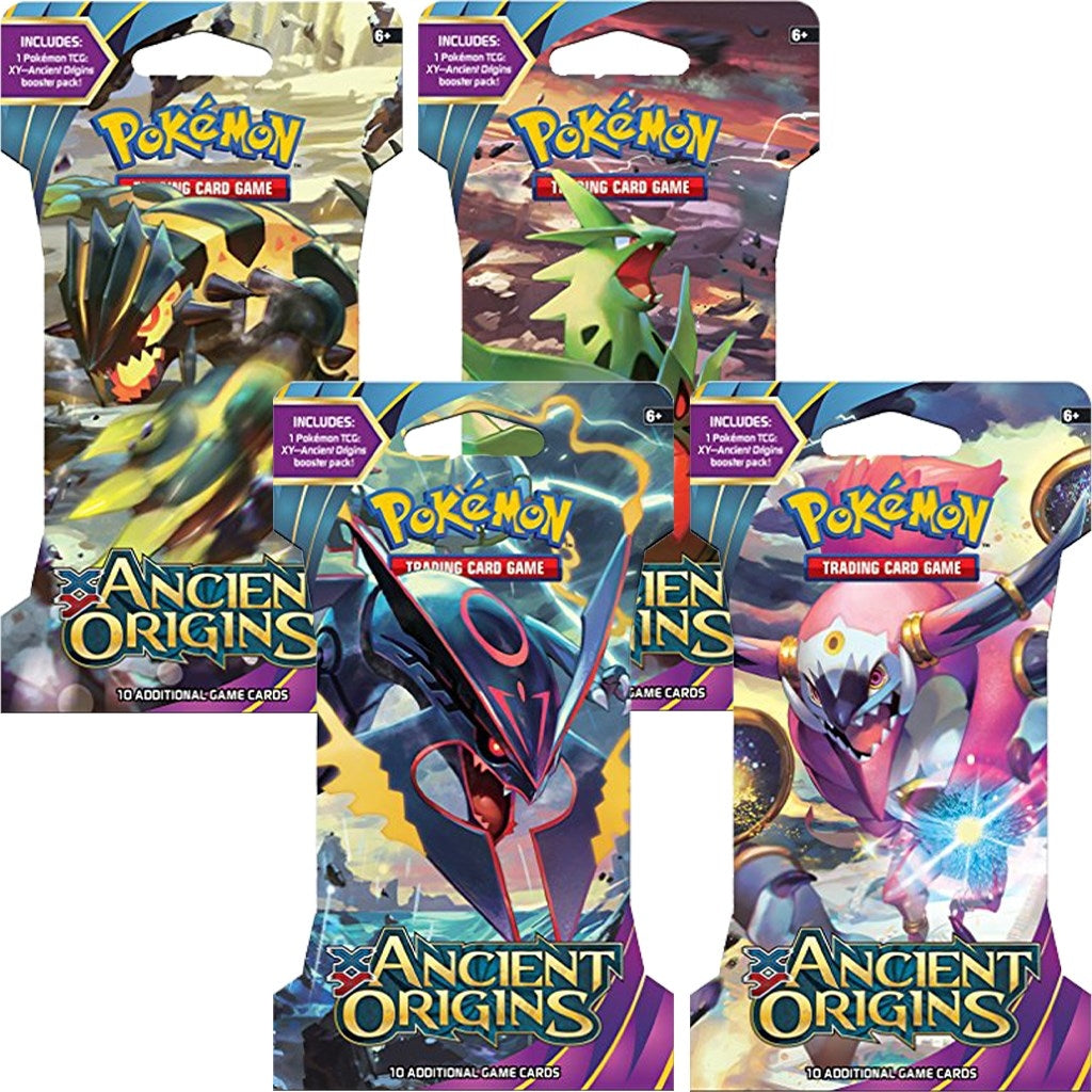 Image for Ancient Origins Sleeved Booster Pack Art Bundle [Set of 4] - Pokemon
