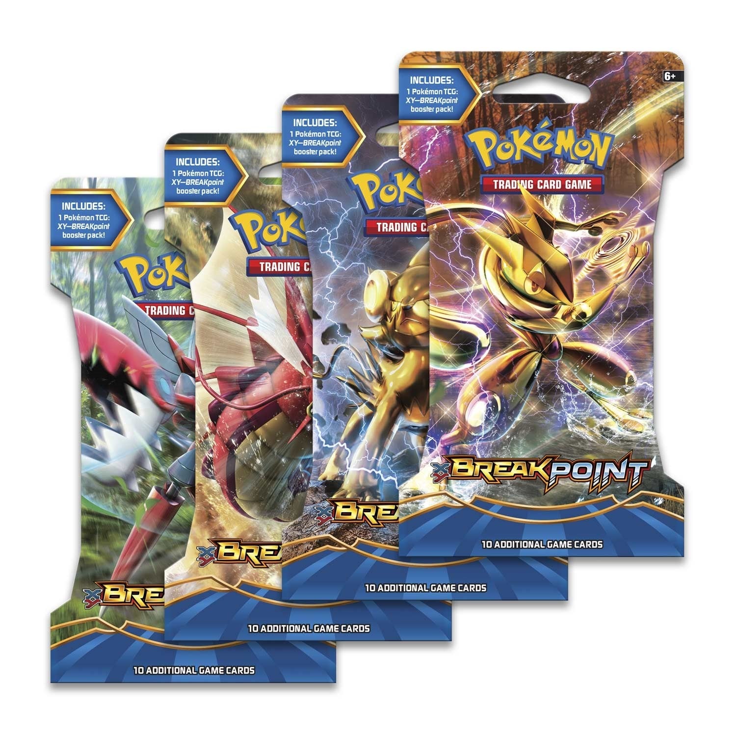 Image for BREAKpoint Sleeved Booster Pack Art Bundle [Set of 4] - Pokemon