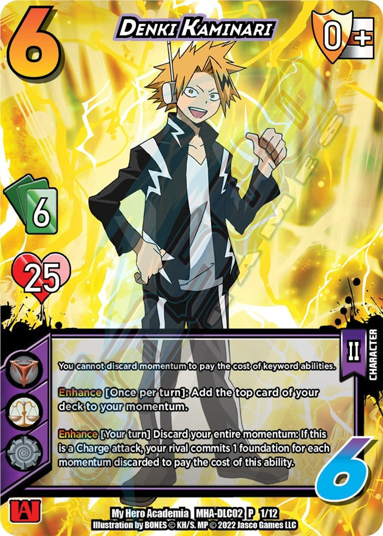 Image for Denki Kaminari (UniVersus: My Hero Academia: Crimson Rampage DLC) (1/12) - UniVersus