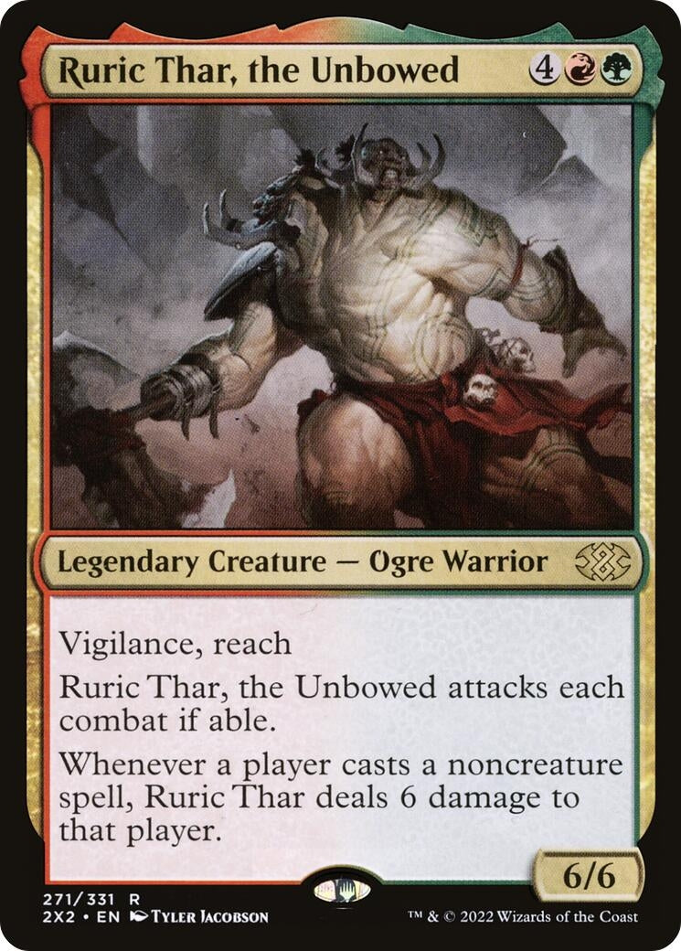Image for Ruric Thar, the Unbowed (Double Masters 2022) (271) - Magic: The Gathering