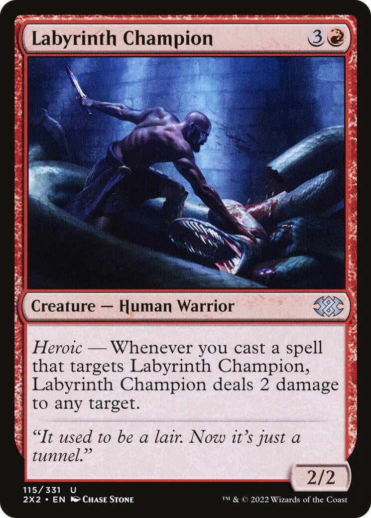 Image for Labyrinth Champion (Double Masters 2022) (115) - Magic: The Gathering