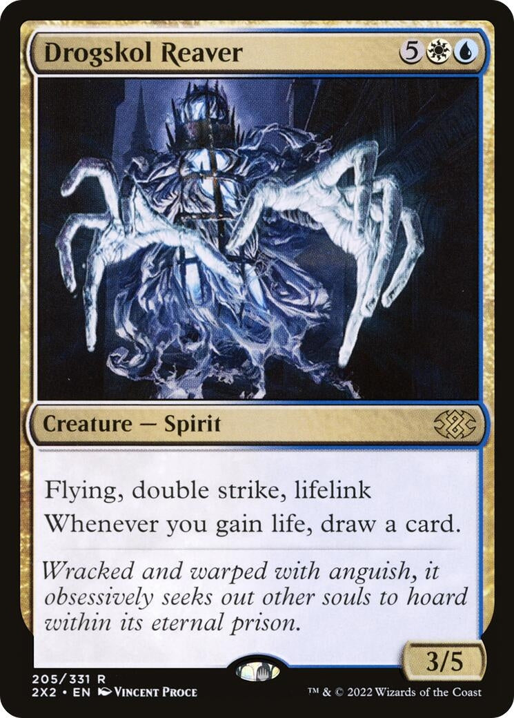 Image for Drogskol Reaver (Double Masters 2022) (205) - Magic: The Gathering