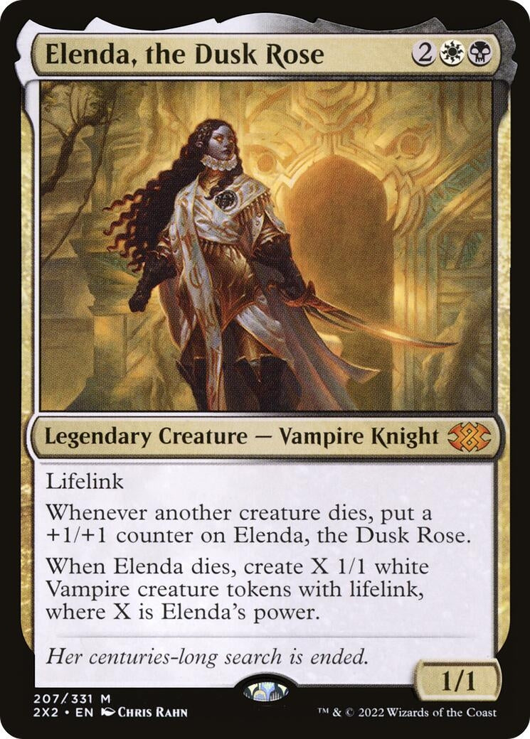 Image for Elenda, the Dusk Rose (Double Masters 2022) (207) - Magic: The Gathering