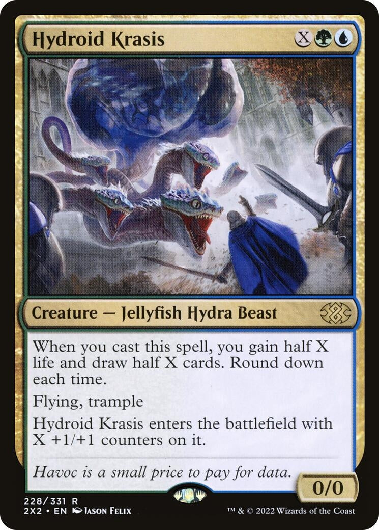 Image for Hydroid Krasis (Double Masters 2022) (228) - Magic: The Gathering