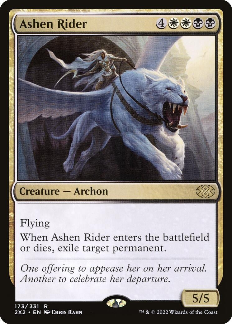 Image for Ashen Rider (Double Masters 2022) (173) - Magic: The Gathering