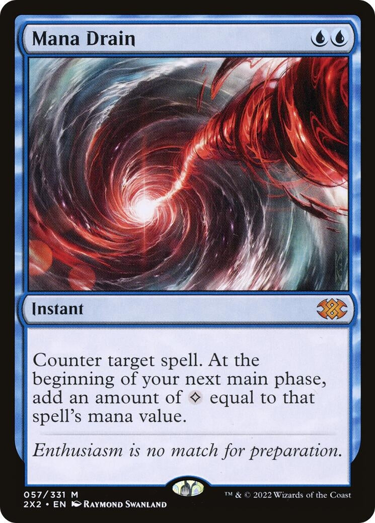 Image for Mana Drain (Double Masters 2022) (57) - Magic: The Gathering